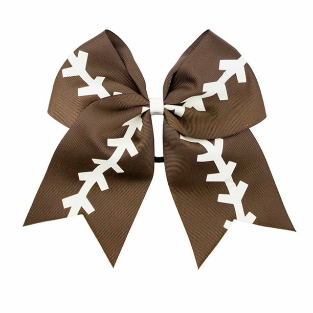 Lazo de cola de golondrina de la serie Olive Branch de 8 pulgadas, estilo deportivo, lazo para el cabello, accesorios para el cabello, estilo de fiesta, un lazo