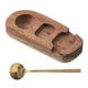 thumbnail image 4 of Contenedor de madera para huevos, multiusos, portátil, apilable y organizador de sushi con cuchara, 4 of 9
