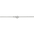 thumbnail image 4 of Real 14kt White Gold .75mm Cable Pendant Chain; 24 inch; for Adults and Teens; for Women and Men, 4 of 5