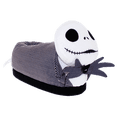 thumbnail image 4 of HappyFeet Disney Slippers - Jack Skellington - Nightmare - Small, 4 of 4