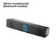 thumbnail image 3 of Cateissary Altavoz inalámbrico compatible con Bluetooth Barra de bocina doble Sonido Subwoofer Altavoz Barra de sonido Teatro TV PC de alto Cables de audio/vídeo, 3 of 6