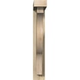 thumbnail image 2 of Ekena Millwork 4"W x 18"D x 26"H Funston Block Rough Sawn Bracket w/ Offset Brace, Douglas Fir, 2 of 25