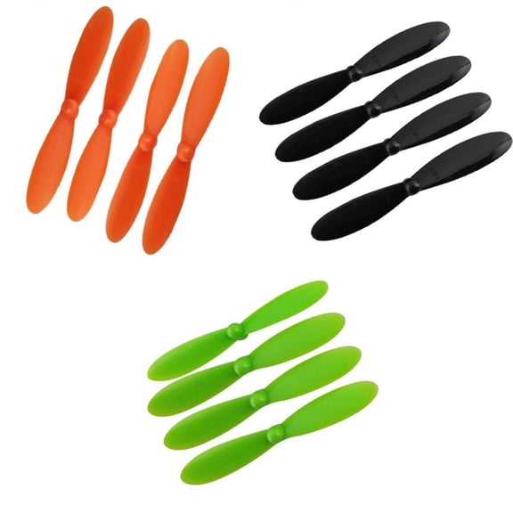 12pcs RC Dr Propeller Replacement Parts for RC Quadcopter H107C PLUS