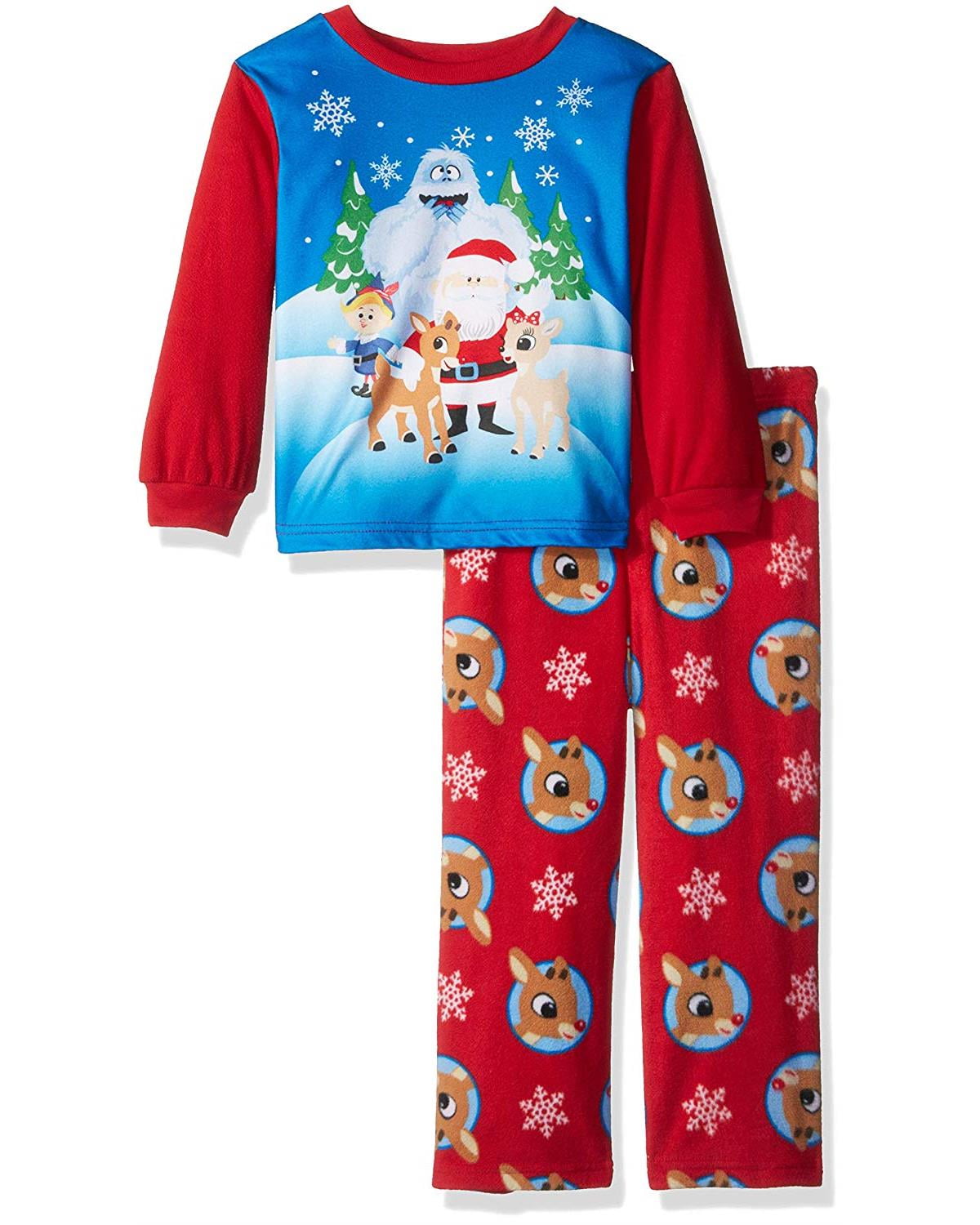 LiteWear Rudolph Boys Motion Activated Light Up Christmas Holiday Tee Shirt