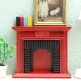 thumbnail image 2 of 2 Pcs Mini Cheminée Modèle Miniature Meubles de Maison Mini Accessoires de Maison, 2 of 9