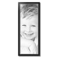 thumbnail image 2 of ArtToFrames 11x30 inch Black Velvet with Silver Picture Frame, Black MDF Poster Frame (4691), 2 of 8