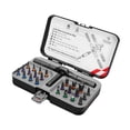 thumbnail image 2 of Juego de trinquete de reparación profesional, kit de destornilladores de trinquete para bricolaje, puntas de destornillador para muebles 33 piezas, 2 of 6