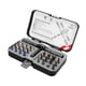 thumbnail image 2 of Kit de destornilladores de trinquete para bricolaje, puntas de destornillador, juego de trinquete de reparación profesional 33 piezas, 2 of 6
