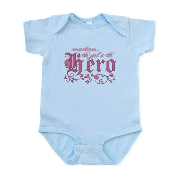 CafePress - Sometimes The Girl Is The Her Infant Bodysuit - Baby Light Bodysuit, Size Newborn - 24 Months