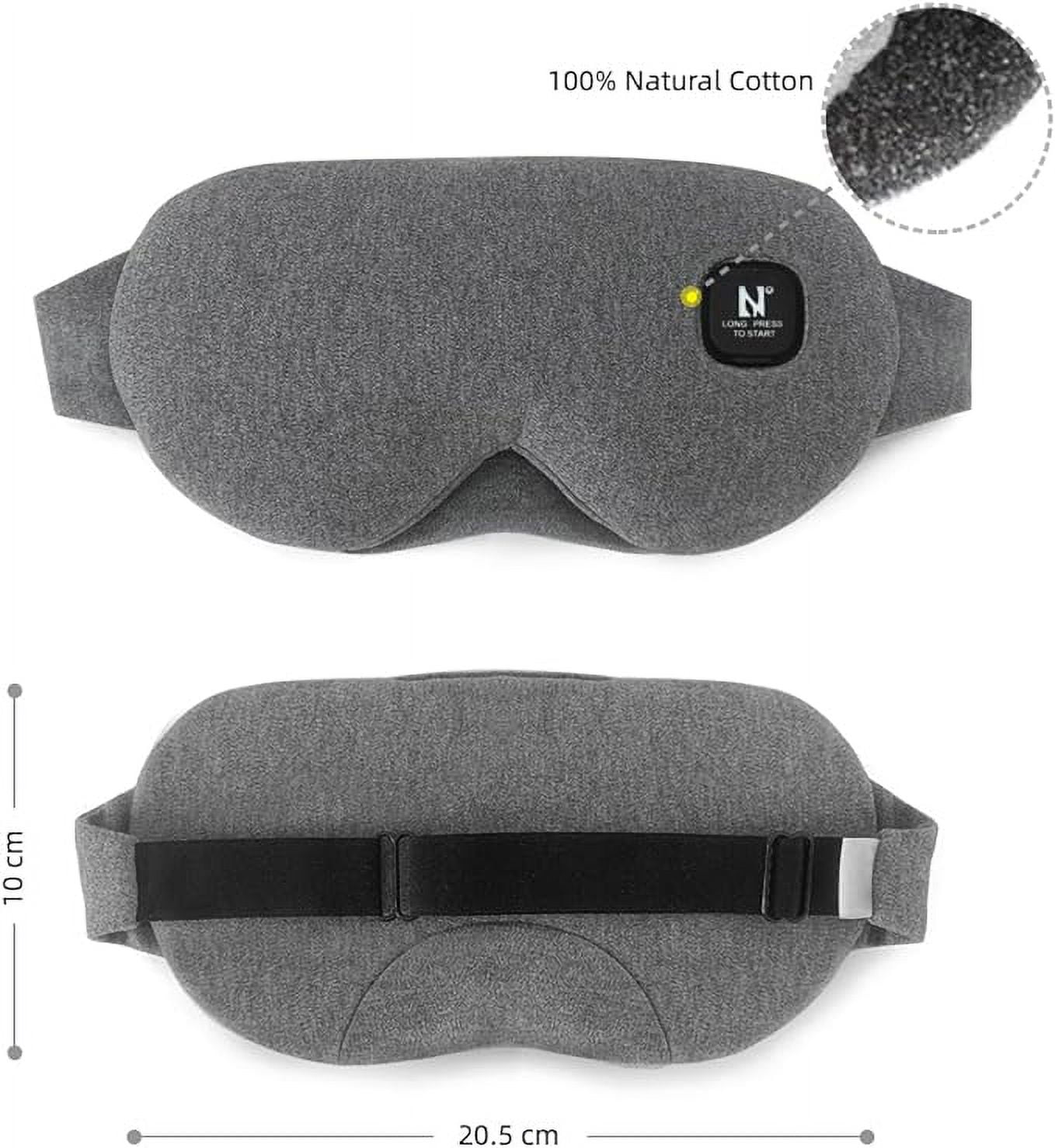 Aroma Season Heated Eye Mask, Warm Compress for Eyes, Cordless and Washable Design, Styes, Blepharitis, Chalazion, Gift for Men Women