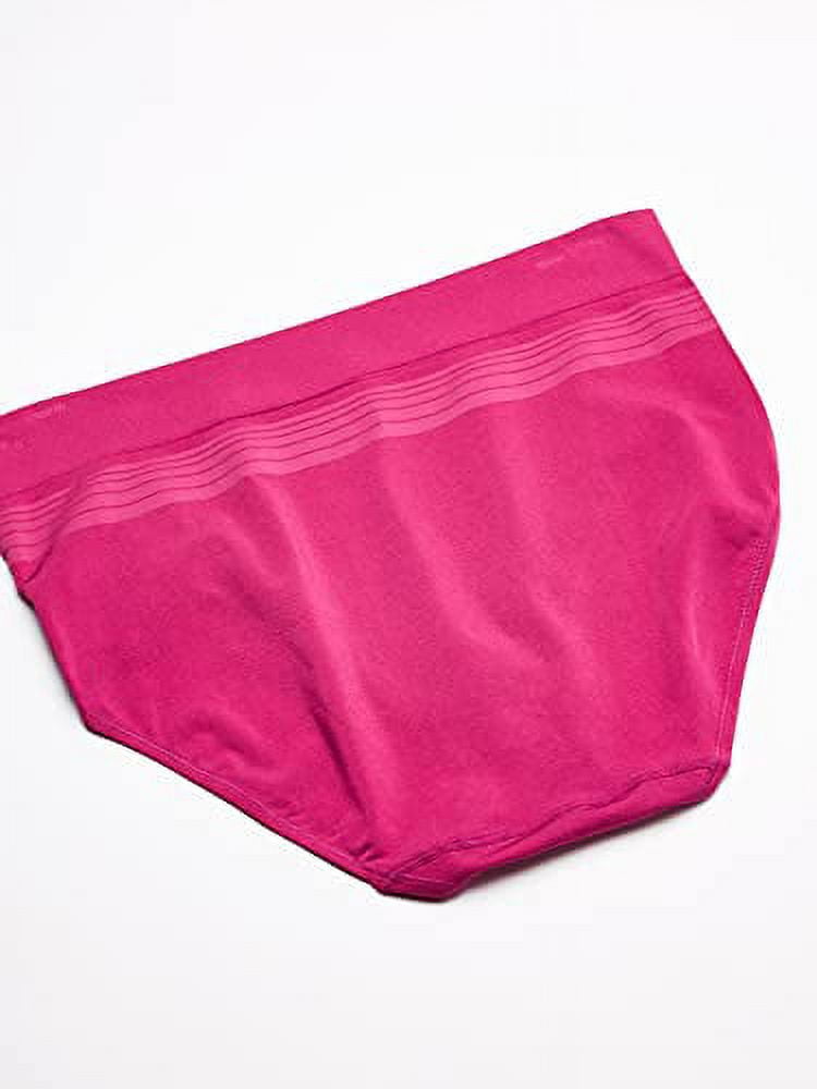 Blissful Benefits by Warner's Women's No Muffin Top Seamless Brief Panties 3-Pack, Style RS1503W