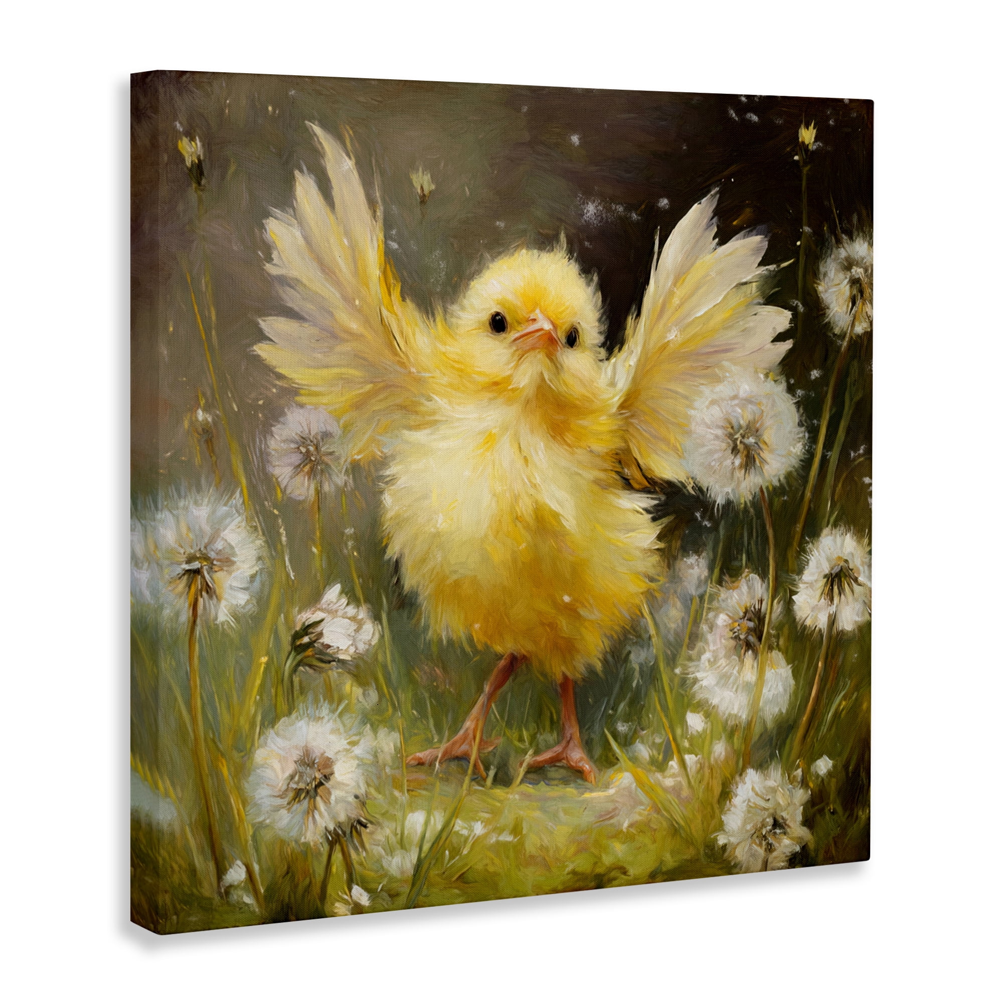 Stupell Industries Free As A Peep Chick Canvas Wall Art, design by Tina LeCour