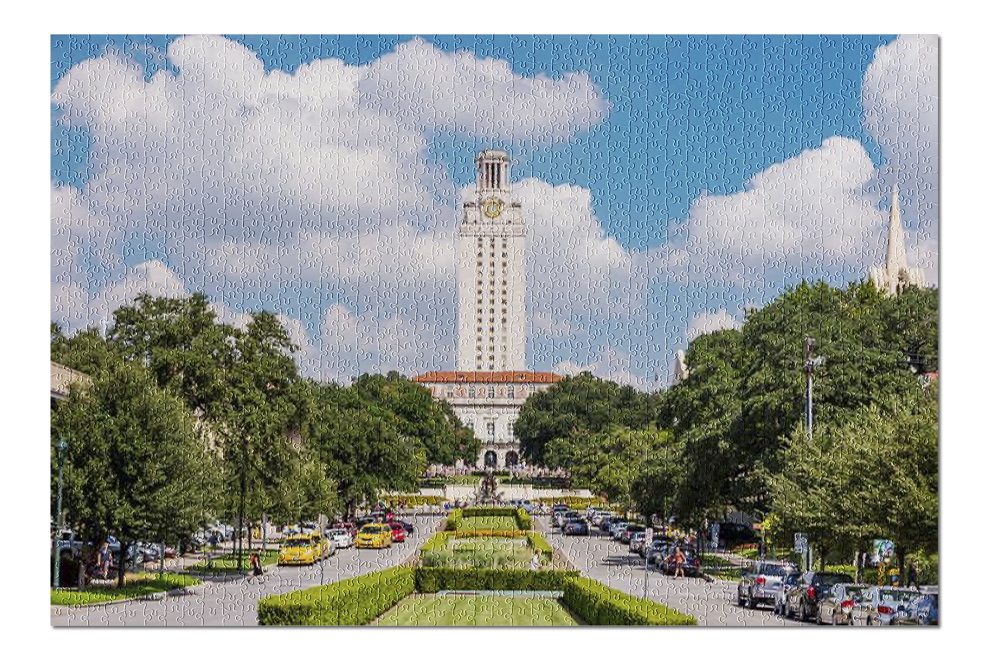 Austin, Texas - University of Texas Symmetrical Road View ...