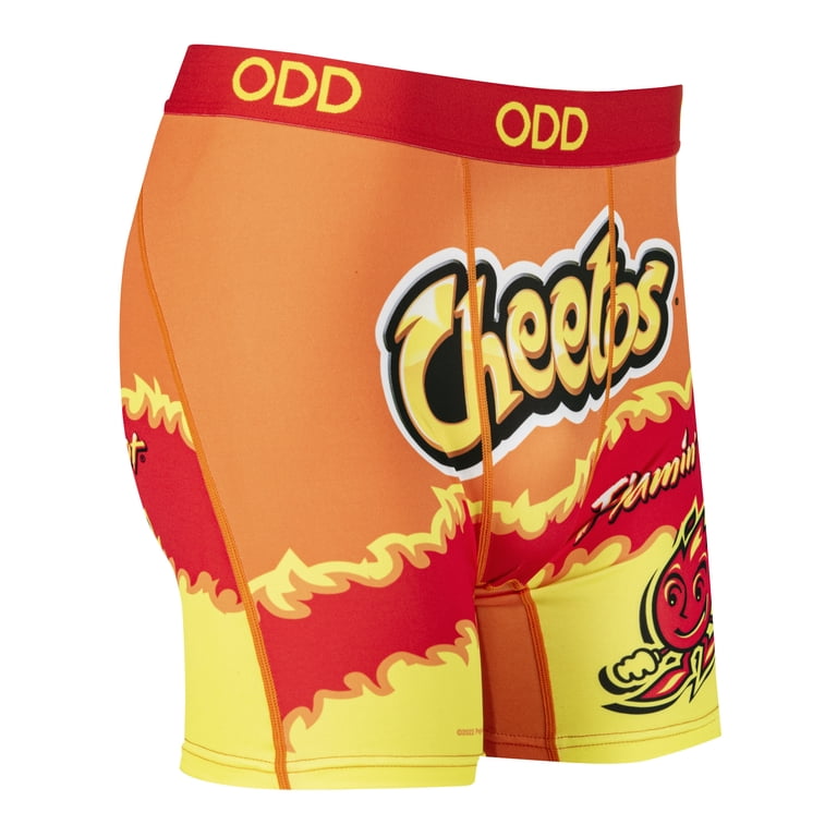 Funny Snack Print Boxer Briefs - Doritos, Cheetos, Funyuns Men's Underwear