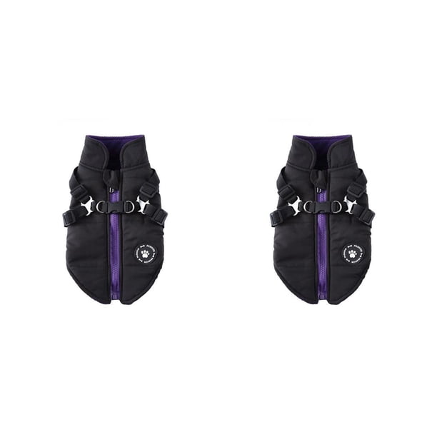 Methold Arnés de invierno para mascotas, chaqueta impermeable a prueba de viento, abrigo para correr, ropa Universal ligera, gancho trasero, decoración Type1 NO1 Methold CBP179948