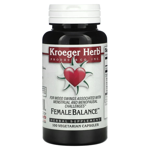 Kroeger Herb Female Balance - 100 Capsules