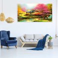 thumbnail image 4 of (Grande Taille) Paysage - Peinture Diamant Ronde 55x100cm, 4 of 10