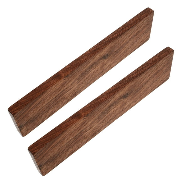 FESTFENDS 2Pcs Wood Blocks For Crafts Dark Walnut Wood Diy Enthusiasts Whittling Projects