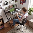 thumbnail image 2 of Escritorio de Estudio Mesa de Laptop Marron FurnitureR moderno, 2 of 7