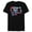 Black, variant on Lilo & Stitch Techno Time Travel Earthbound - Short Sleeve Blended T-Shirt for Adults - Customized-Ocean Blue