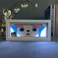thumbnail image 3 of Caja de luz LED de anime 3D One Piece Gear Fifth Sun God Nika Luffy Zoro Figura de acción Juguetes Decoración de habitación Lámpara de mesa Regalo para niños, 3 of 5