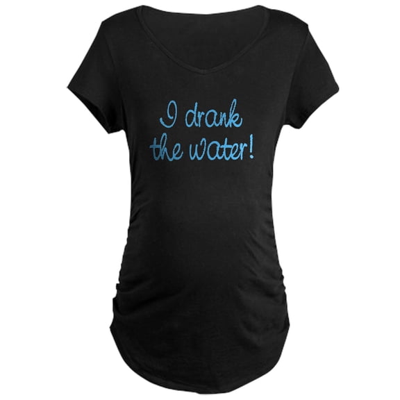 CafePress - The Water Maternity Dark T Shirt - Maternity Dark T-Shirt