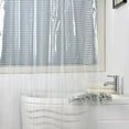 thumbnail image 6 of PEVA Bathroom Shower Stall Curtain Liner, Clear Shower Curtain with Heavy Magnets 12 Hooks 180x200cm, Waterproof, Mold & Mildew-Resistant, 6 of 6