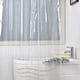 thumbnail image 4 of Cortina de ducha impermeable transparente, cortinas de baño de moho PEVA con 12 ganchos Tmvgtek Para estrenar, 4 of 6