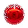 thumbnail image 4 of Kurt Adler 80MM Red and Silver Snowflake Ball Ornaments, 6 Piece Set, 4 of 4