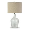 thumbnail image 4 of Evelyn&Zoe Coastal Glass Lamp One Size Clear, 4 of 10