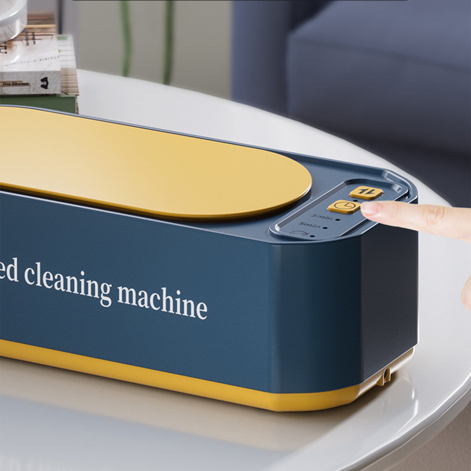 TaTaai 3Pcs Jewelry Cleaner, 3-Speed Cleaner Machine for Jewelry, Eyeglasses, Rings, Watch Strap, Dentures