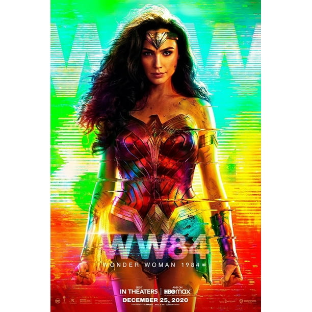 Wonder Woman 1984 Movie Poster 11 X 17 Style G Walmart Com Walmart Com