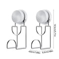 thumbnail image 3 of TopLLC Rotating Suction Cup Style Washbasin Hook No Need To Drill Holes For Washbasin Storage Rack Wall Mounted Washbasin Rack Strong Load Bearing Capacity stainless steel suction cup hook, 3 of 6