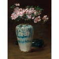 thumbnail image 2 of Merritt Chase, William 15x18 White Modern Wood Framed Museum Art Print Titled - Pink Azalea – Chinese Vase, 2 of 4