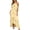 Yellow, variant on EliteGoogv Womens Evening Gowns V Neck Floral Print Maxi Dresses For Women Elegant A Line Fit Formal Party Summer Wedding Guest Dresses Pink L