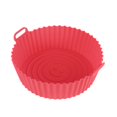 thumbnail image 2 of Air Fryer Liner Mat Silicona Horno Pizza Molde para hornear Pasteles (7.5 pulgadas rojo) Ndcxsfigh Libre de BPA, 2 of 9