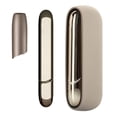 thumbnail image 1 of 3 in 1 For IQOS 3.0 Cigarette Cap High Quality Non Slip Silicone Case For IQOS 3.0 Duo Protective Cover with Door Cover Gold, 1 of 9