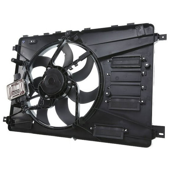 Radiator Fan Assembly 1 - Compatible with 2012 - 2017 Volvo S60 Sedan 2013 2014 2015 2016