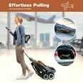 thumbnail image 3 of Infans Lightweight Baby Stroller Aluminium Frame w/ Net for Travel Gray, 3 of 6