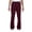 MAROON, variant on Jerzees Adult 8 oz. NuBlend Open-Bottom Fleece Sweatpants - 974MP