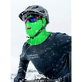 thumbnail image 5 of Unisex 3-Hole Knitted Ski Mask Full Face Mask Cover Neck Gaiter Winter Balaclava Warm Knit Beanie for Outdoor Sports (Bright Green), 5 of 6