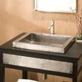thumbnail image 3 of Native Trails Cps46 Tatra 20" Rectangular Copper Drop In Bathroom Sink - Nickel, 3 of 5