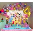 thumbnail image 4 of Disney Princess Dreamy Colorful Theme Backdrop, Baby Shower, Fondo de fotografía, decoración de fiesta de cumpleaños, pancarta, 4 of 4