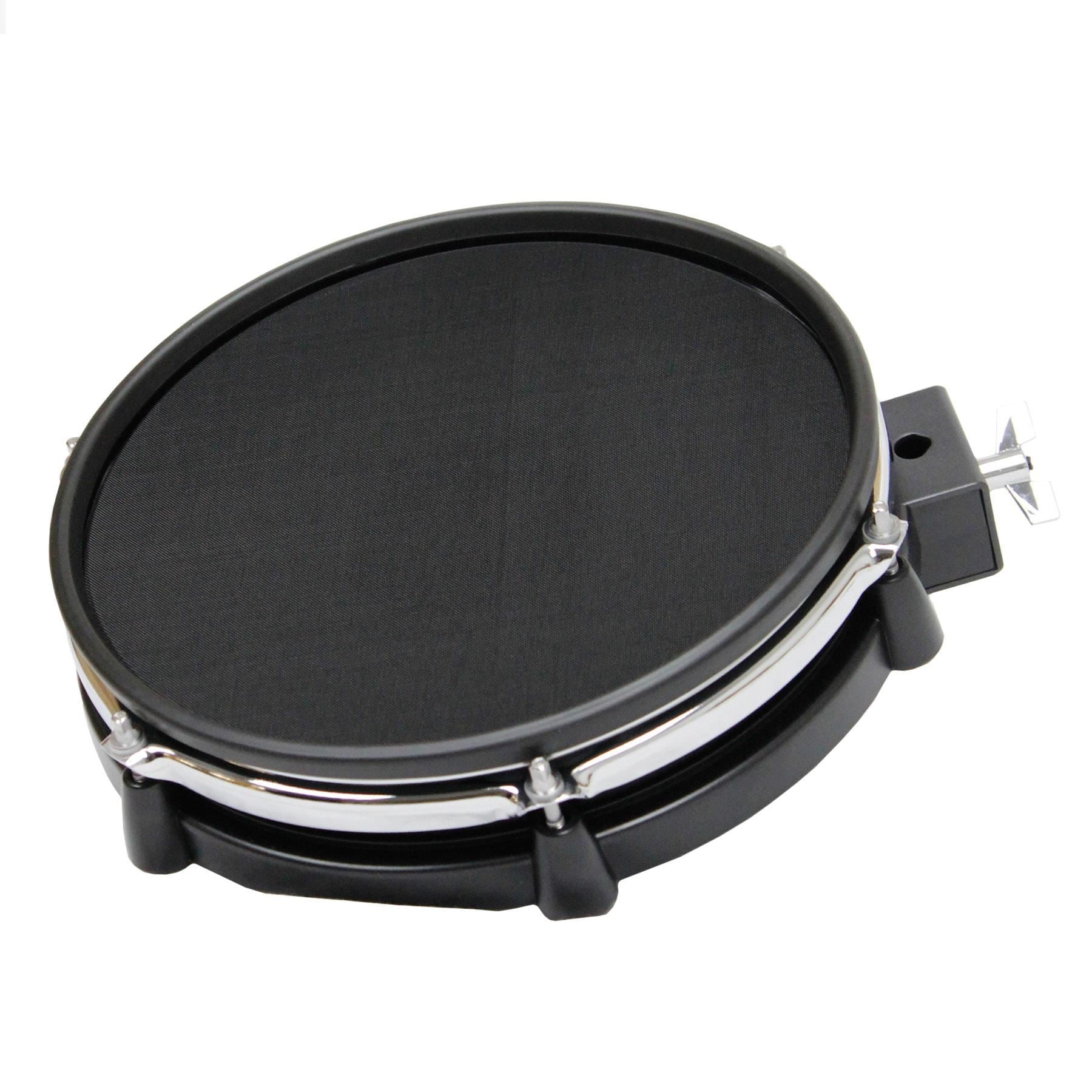 Alesis 10" Dual Zone Drum Pad Bundle with L-Rod, Clamp, 1/4" TRS Cable