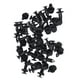 thumbnail image 5 of Clip De Ajuste De Remache De Empuje De Plástico Negro Clip De Puerta De Panel Interior 50PCS, 5 of 9