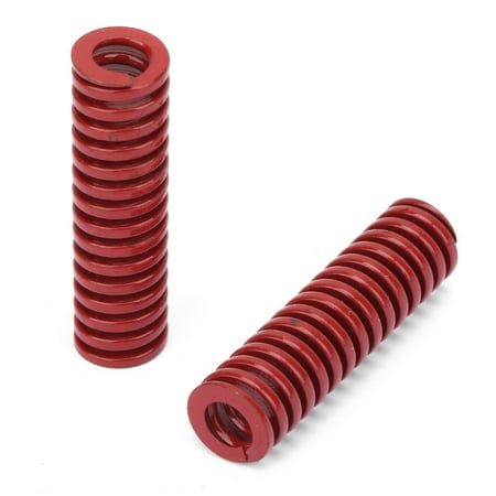 

2pcs OD 10mm ID 5mm High Accuracy Steel Red Medium Load Mould Die Spring (TM10*30mm)