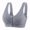 Gray, variant on Azrian Full Figure Womens Plus Size Bras,Women's No Steel Ring Lactation Vest Bra Back Adjustment Yoga Running Bra Clearance Sales Today Deals Prime