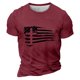 thumbnail image 1 of Camisetas de Manga Larga para Hombres Imprimir Casual Cuello Redondo Camiseta de Manga Corta, Camisetas de Manga Larga para Hombres Algodón, 1 of 4