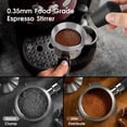 thumbnail image 3 of Kit de Accesorios para Espresso de 51 mm: Distribuidor de Café y Nivelador, Herramienta WDT y Embudo Dosificador., 3 of 5