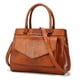 thumbnail image 2 of Bolso Con Bolso Kelly Europeo Y Americano Bolso Cruzado Cuero Encerado Con Un Hombro para Mujer (marrón) Marrón, 2 of 9